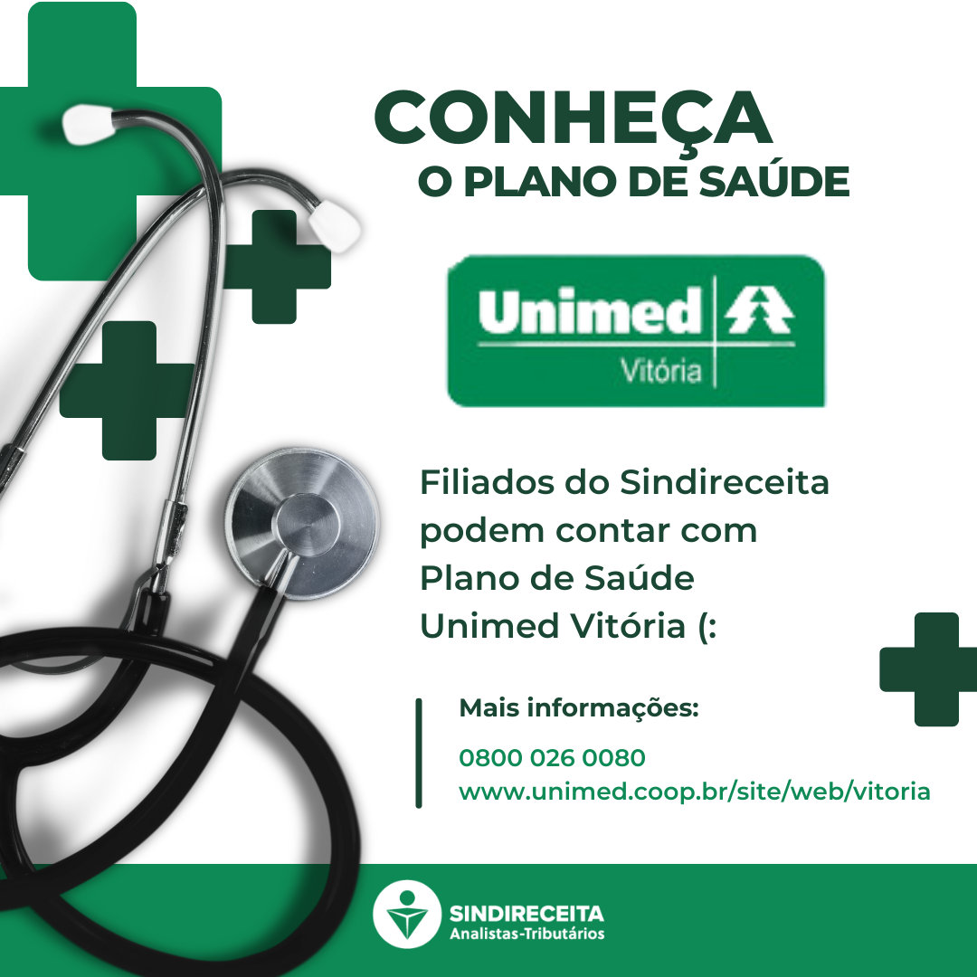 Conheça o plano de saúde Unimed Vitória disponível para os filiados do Sindireceita